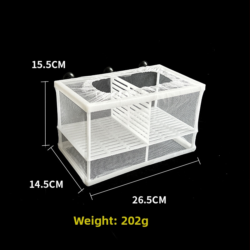 Inkubavimo/izoliacijos tinklas mažoms žuvelėms – plastmasinis, GL stilius, kategorija: inkubacija/izoliacija, skirtas jaunikliams žuvims ir Betta žuvims