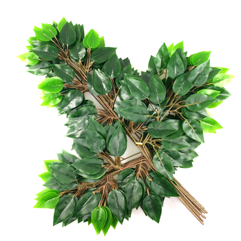 Simulirane biljke – lišće i grane banyana | Materijal: svila cvjetova | Proces: 21851032025 | Marka: Drugo | Upotreba: vjenčanja, otvoreni prostori, rekviziti za fotografije, kućna dekoracija