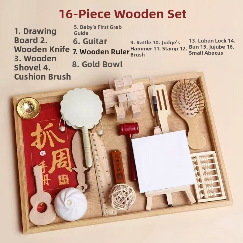 Blessings – Vaiko pirmos gimtadienio rekvizitų rinkinio komplektas, modernus kinų stilius vietos dekoravimui