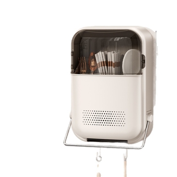 Sienas stiprināms chopstick uzglabāšanas grozs | virtuve, PP materiāls, Chopstick Tube sērija, nosūcējs trauciņš ēdienam, logotipa drukāšana pieejama