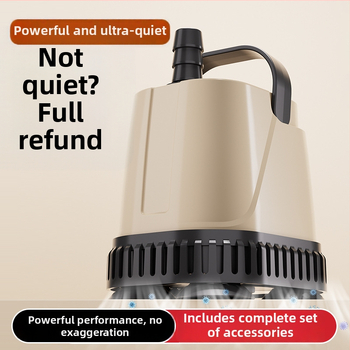 Panardinamas akvariumo siurblys – apatinis siurbimas, filtracijos cirkuliacija, itin tylus, ABS medžiaga, vandens keitimui