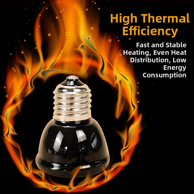 Keramická ohrievacia lampa pre hydinu – konštantná teplota, vhodná pre sliepky a pre prepelice, inkubáciu a zimné vykurovanie