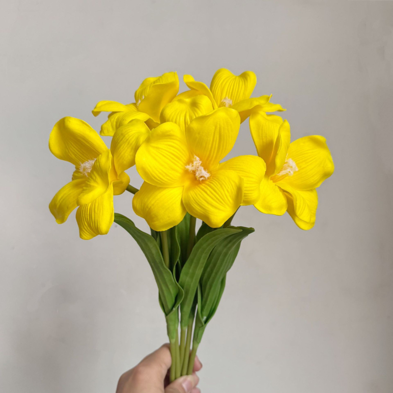 Dirbtinis tulipanas - PU jausmas, aukšta kokybė, Kangxin, serija 38553505166, vestuvėms, lauko naudojimui, fotografijos rekvizitai, namų dekoravimui