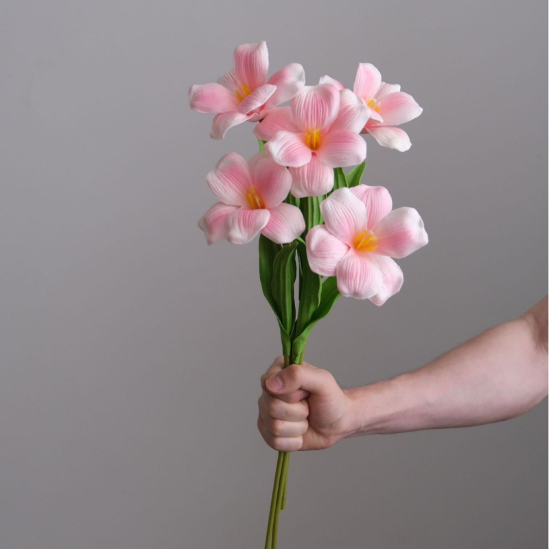 Dirbtinis tulipanas - PU jausmas, aukšta kokybė, Kangxin, serija 38553505166, vestuvėms, lauko naudojimui, fotografijos rekvizitai, namų dekoravimui