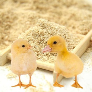 Állati alom fahánccsokból, olajat felszívó és szagtalanító, kilogrammos csomagok fermentációs ágyakhoz