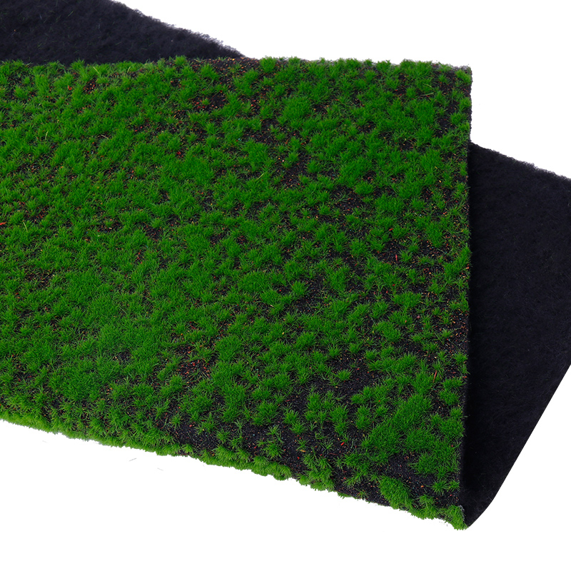 Zien — dekoratīvā mākslīgā sūna ainavu miniatūrām, sērija Simulated moss lawn, injekcijas liešana, iepakojums Opp bag