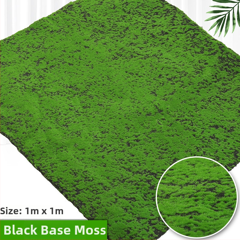 Zien — dekoratīvā mākslīgā sūna ainavu miniatūrām, sērija Simulated moss lawn, injekcijas liešana, iepakojums Opp bag