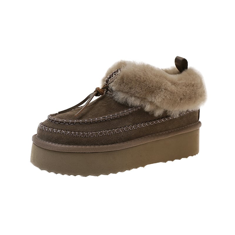 Sieviešu ziemas zābaki no telā velūra ar vilnas oderi, EVA zole, bieza zole, īss augšdaļas