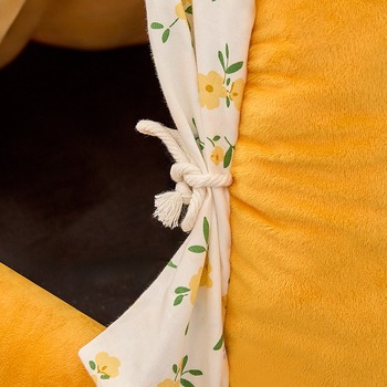 Cuib pentru pisici, pentru toate anotimpurile, adăpost închis din material textil, menține căldura, marca Jiuhong