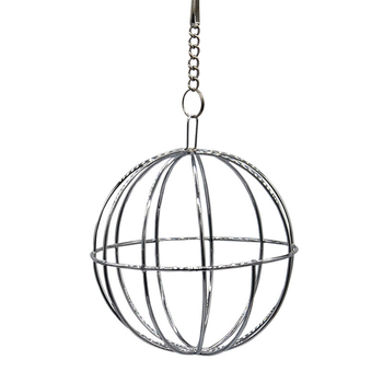 Hrănitor suspendat din metal pentru paie, pentru animale mici și mijlocii; Material: Metal; Brand: Altul; Import: Nu