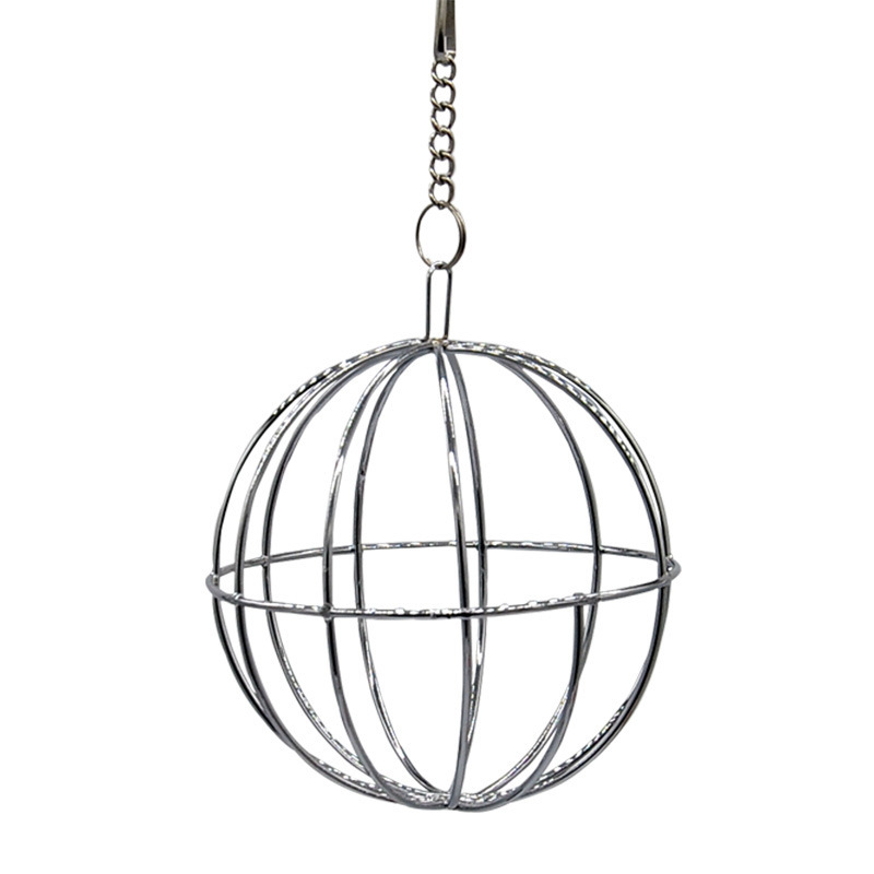 Hrănitor suspendat din metal pentru paie, pentru animale mici și mijlocii; Material: Metal; Brand: Altul; Import: Nu