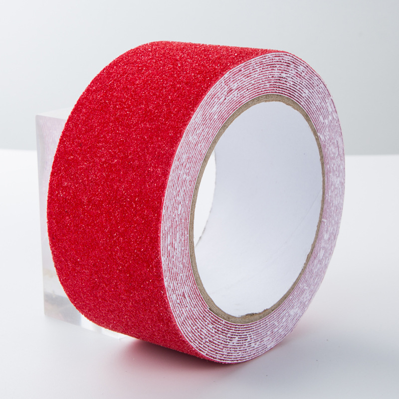 PVC neslystančios juostos, akrilo klijai, dvipusė, 0,85 mm storio, aukštos temperatūros atsparumas