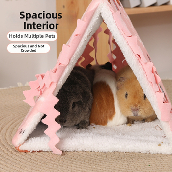 Naminių gyvūnėlių lizdas – šiltas flanelės miegamo tunelis, Mr. du