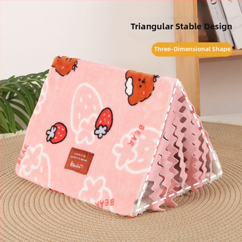 Naminių gyvūnėlių lizdas – šiltas flanelės miegamo tunelis, Mr. du