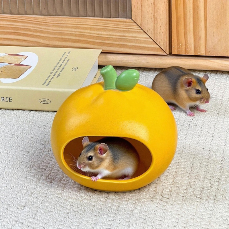 Kerámiából készült hörcsög fészek nyári hűtéshez, Mia Pet márka, eredet: Chaozhou