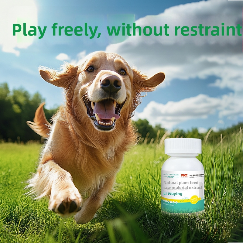 Mājdzīvnieku iekšējo parazītu tabletes kaķiem un suņiem, tīrs augu ekstrakts, laba garša pieņemamība, 100 tabletes (120 g)