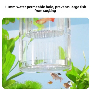 Guppy inkubatoriaus dėžė – akrilas, inkubavimas mažoms žuvelėms, akvariumo įranga, Yee prekės ženklas