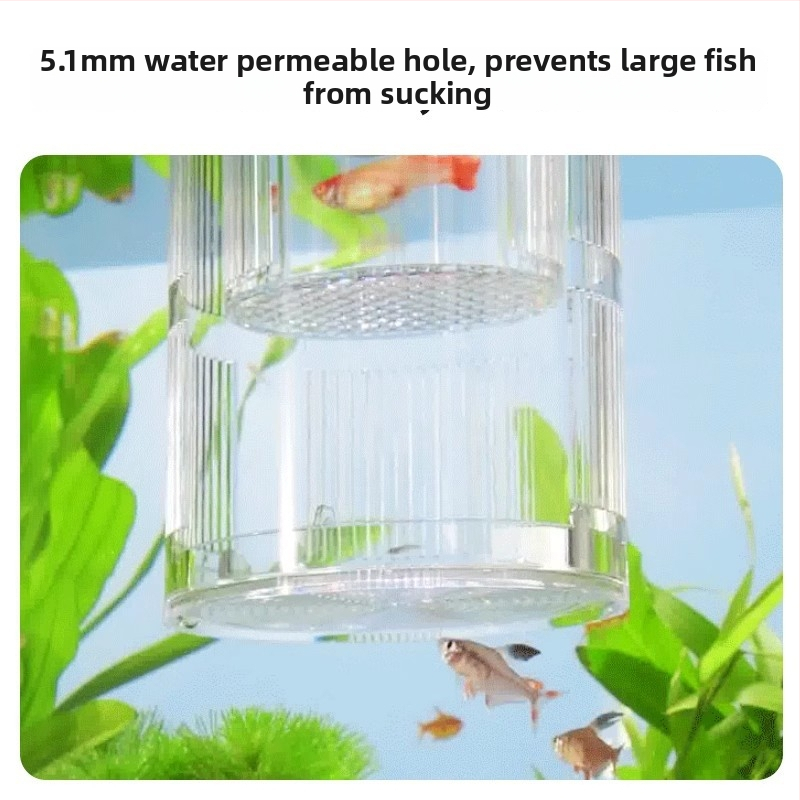 Guppy inkubatoriaus dėžė – akrilas, inkubavimas mažoms žuvelėms, akvariumo įranga, Yee prekės ženklas