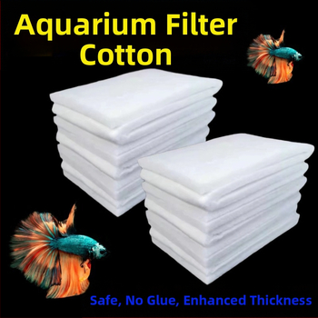 Филтърна памучна материя за аквариум - с висока плътност, 6D дизайн, без лепило, марка Qile pottery, 550 g