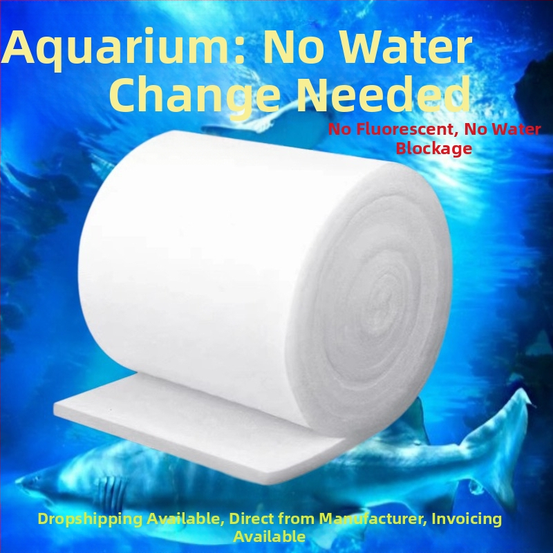 Филтърна памучна материя за аквариум - с висока плътност, 6D дизайн, без лепило, марка Qile pottery, 550 g