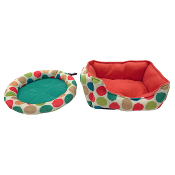 Хамстер плюшено кръгло гнездо за домашни любимци - плат, за възрастен хамстер, малък телосложение, тегло 5 кг