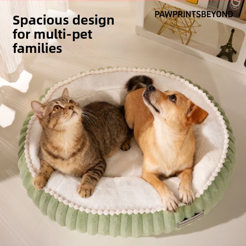 Kasside pesa PP puuvillast, poolkinnine disain, kogu aasta kasutamiseks, kaubamärk Meow le fang