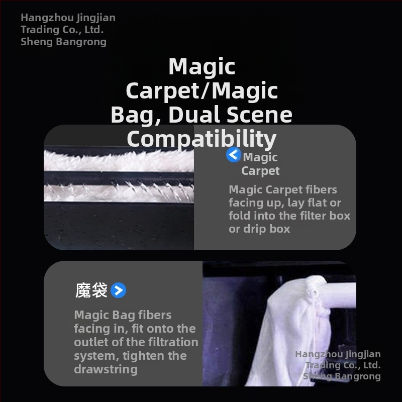 Akvariumo filtravimo maišelis – Medžiaga: derva, Filtru medvilnė su ląstelių struktūra, Prekės ženklas: Sheng bangrong