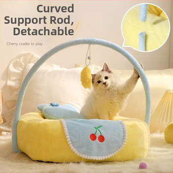 Poolkinnine kassipesa, soe talvel, kõikide aastaaegade jaoks (polüester + PP puuvill)