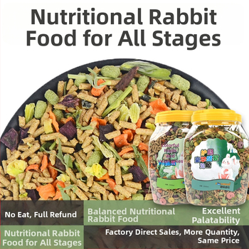 Džiovintas maistas triušiams ir mažiems augintiniams — 800 g, Prekės ženklas Running Around, Naminių gyvūnų maistas