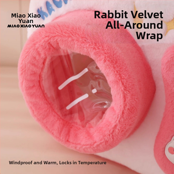 Kassi pes su suletud disainiga — Materjal: jänese veluur, svamm, terasest rõngas; Sobib kassidele; Kategooria: koduloomade pesad ja puurid