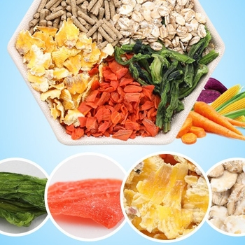 Džiovintas maistas ilgauodegiams triušiams — bendro pobūdžio, 2kg, Xingxingwen prekės ženklas, naminiams gyvūnams maistas