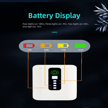 Kompakti USB deguonies siurblys akvariumui – įkraunama ličio baterija, nešiojamas, dvigubo naudojimo žvejybai ir lauko veiklai
