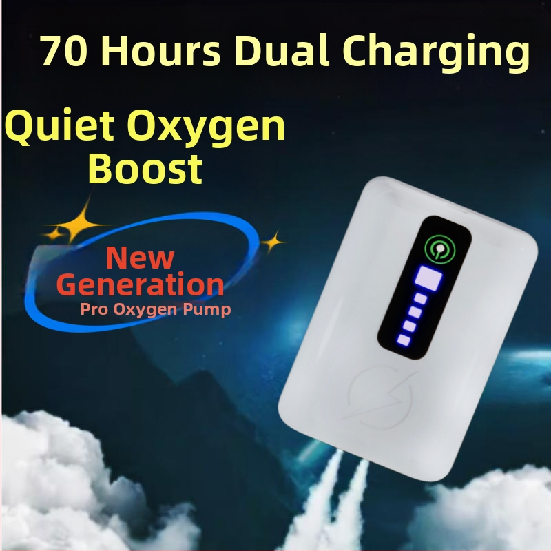 Kompakti USB deguonies siurblys akvariumui – įkraunama ličio baterija, nešiojamas, dvigubo naudojimo žvejybai ir lauko veiklai