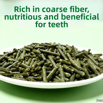 Lučerna kuiva toit jänestele, činčilale ja guinea sigadele — 500 g pakk, universaalne kasutus