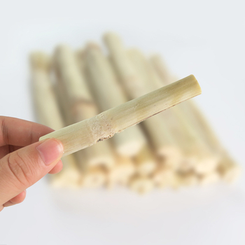 Džiovinta maisto hamsters ir triušiams – saldų bambuko kramtukų lazdelės, 500 g – Prekės ženklas: Bibi Meng, naminių gyvūnėlių ėdalas