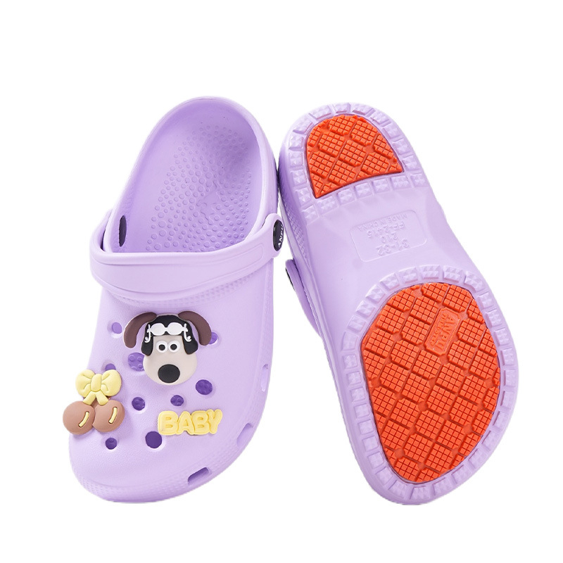 Anpu EVA gyerekcipő – nyári modell, zárt orrú, csúszásmentes talp, uniszex, 2025 nyár