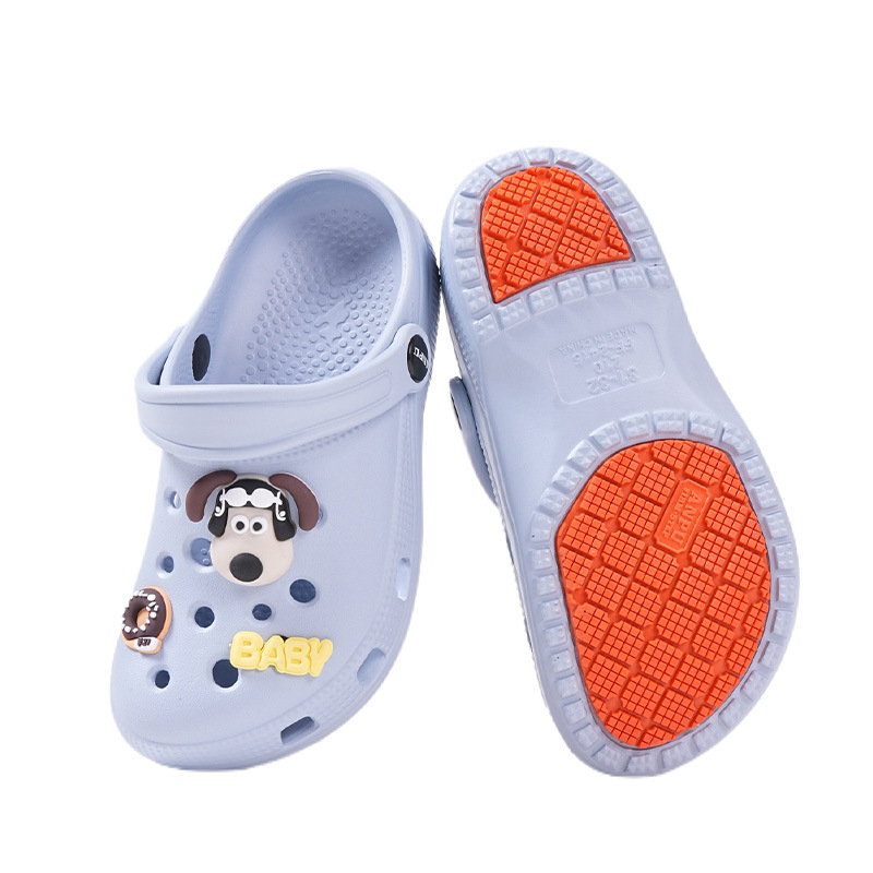 Anpu EVA gyerekcipő – nyári modell, zárt orrú, csúszásmentes talp, uniszex, 2025 nyár