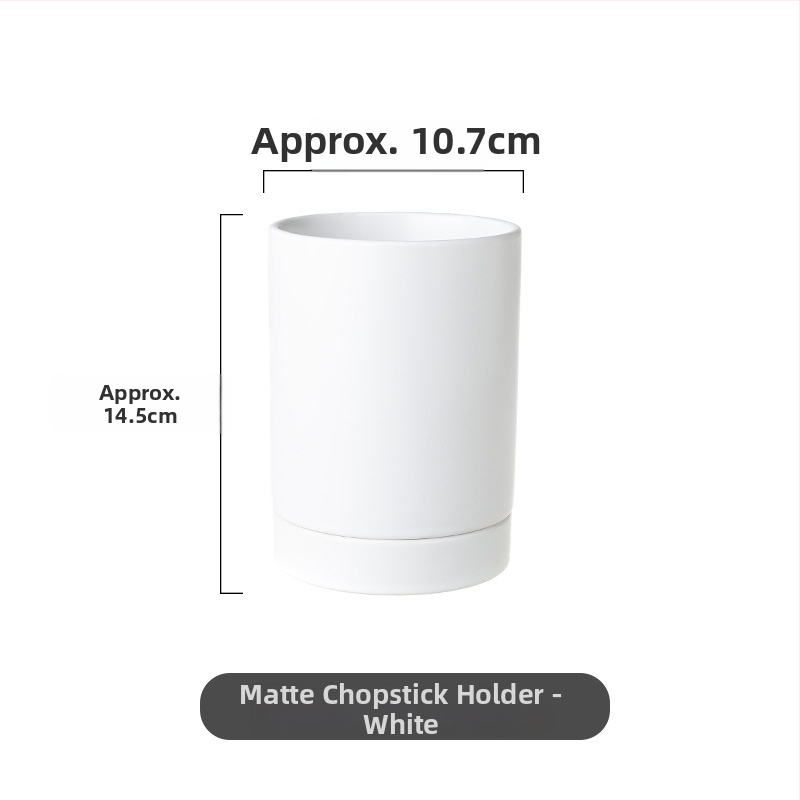 Nordinio stiliaus keraminis lazdelė laikiklis, pelėsiams atsparus ir nutekėjimo saugykla; prekės ženklas Boya Yu; pritaikymas prieinamas; logotipo spausdinimas prieinamas