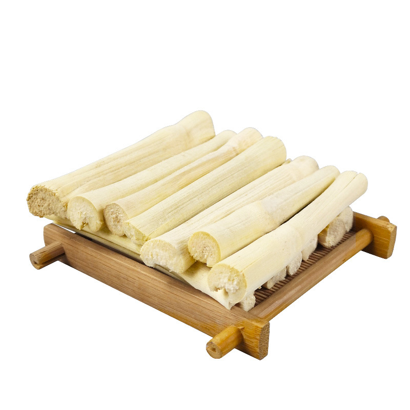 Комплект за зъби за малки гризачи: три части — бамбукови пръчки, ябълкови клонки и тревни пръчки; суха храна, 300 g, марка Radish Valley