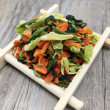 Radish Valley суха храна за домашни любимци — смесени изсушени зеленчуци за зайци и морски свинки, 20 кг пакет, общо предназначение