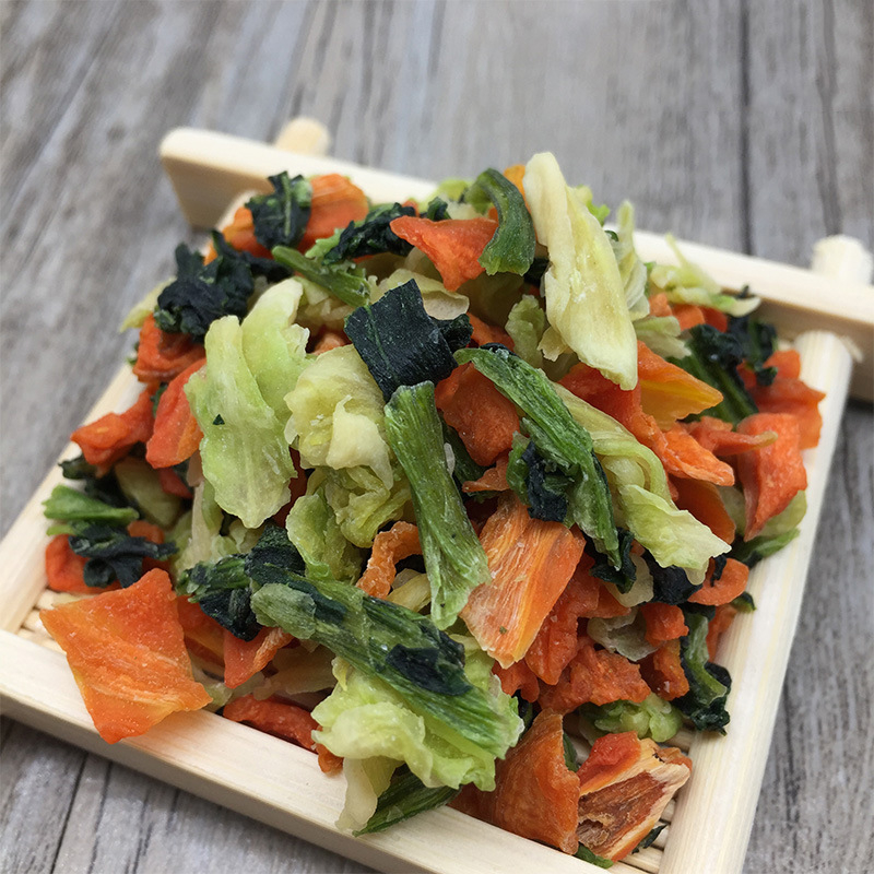 Radish Valley суха храна за домашни любимци — смесени изсушени зеленчуци за зайци и морски свинки, 20 кг пакет, общо предназначение