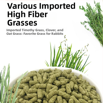 Kuiv toit täiskasvanud küülikutele — porgandid, mustikad ja Timotija heina, Radish Valley, kood 0034, 20 tk