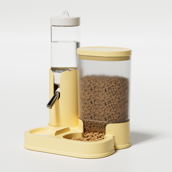 Χάμστερ αυτόματο δοχείο πόσης και τροφής, 2-σε-1 διανομέας νερού, υλικό PP, προέλευση Zhejiang