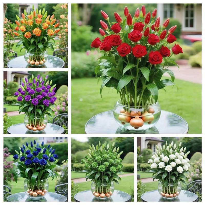 Хидропонна роза за вътрешна употреба — филтриращ въздуха листно растение за офис, оптимална температура 25°C