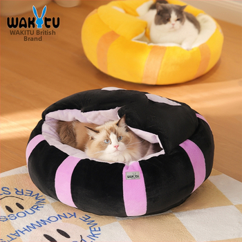 Wakytu flokitud kass pesas ja koera istmepadi | Bränd: Wakytu; Materjal: flocking; Pärind Guangdong; Kategooria: Lemmikloomade pesa, puur; Sobib: Kassidele