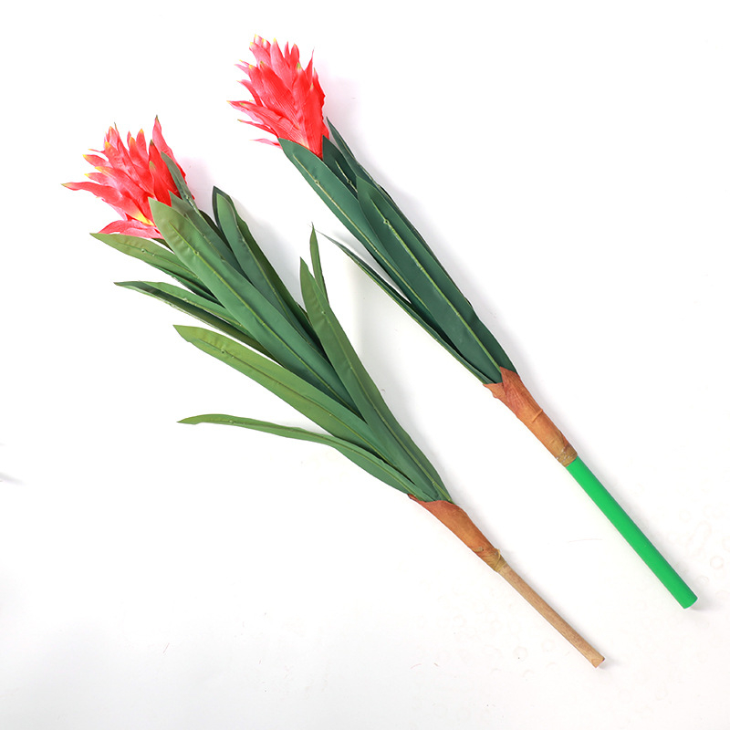 Umelá bonsai rastlina v kvetináči s vzhľadom ananásu — Xin chengzhi, plast materiál, spracovanie: styling, odroda 40224727108, pre svadbu, vonku, rekvizity na fotenie, domová dekorácia