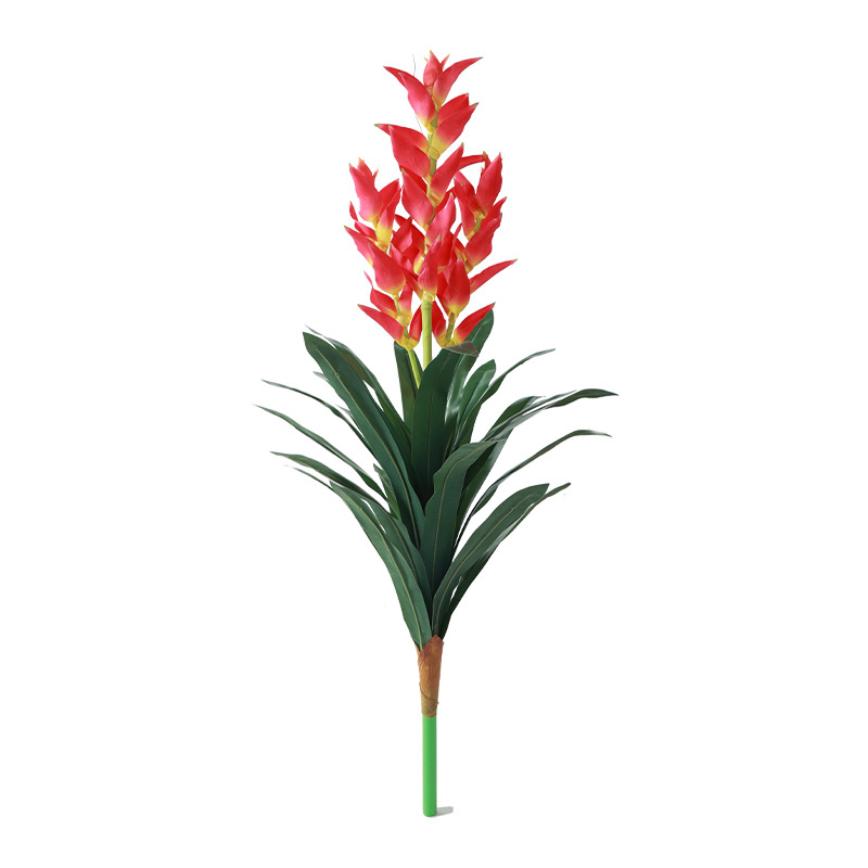 Umelá bonsai rastlina v kvetináči s vzhľadom ananásu — Xin chengzhi, plast materiál, spracovanie: styling, odroda 40224727108, pre svadbu, vonku, rekvizity na fotenie, domová dekorácia