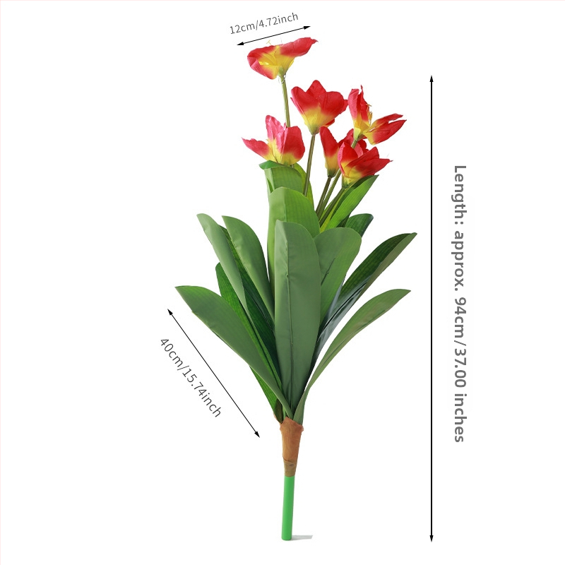 Umelá bonsai rastlina v kvetináči s vzhľadom ananásu — Xin chengzhi, plast materiál, spracovanie: styling, odroda 40224727108, pre svadbu, vonku, rekvizity na fotenie, domová dekorácia