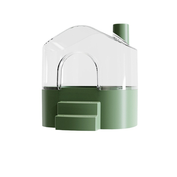 Μπάνιο για χάμστερ - πλαστικό, διπλής χρήσης για άμμο μπάνιου και τουαλέτα, Demon Pet Notes