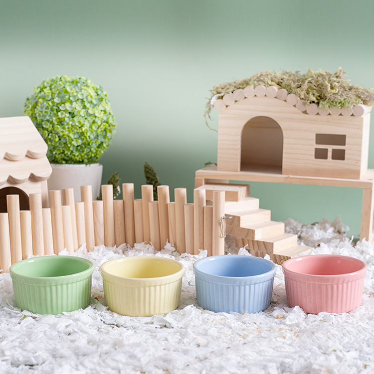 Portselanist hamsteri toidukauss (Materjal: Portselan; Päritolu: Chaozhou, Guangdong; Bränd: Shuo ni; Kategooria: Koduloomade toit)